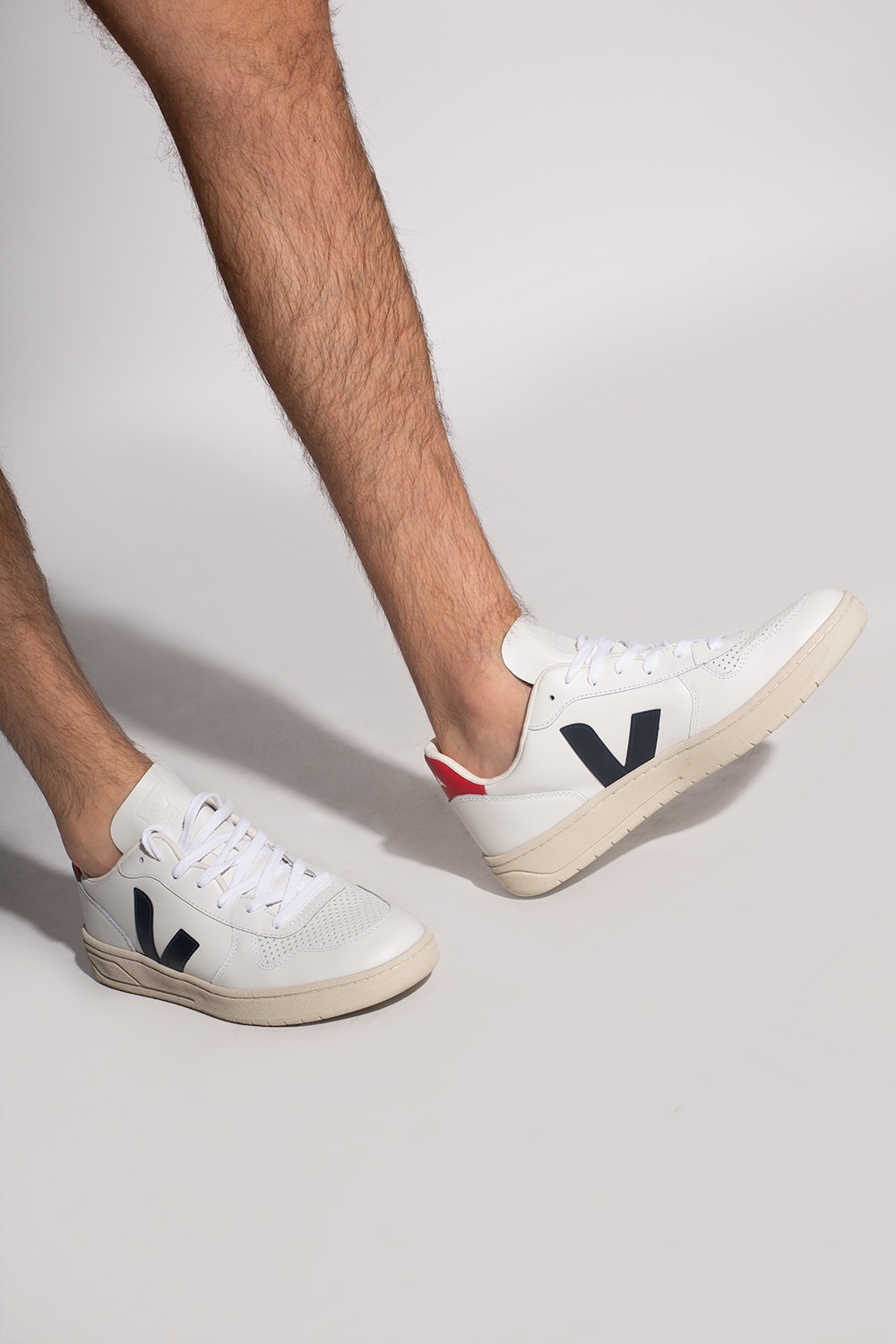 ☆人気☆【VEJA】☆V-10☆LEATHER WHITE NAUTICO PEKI.N☆兼用 SchaferandweinerShops TW - 10' sneakers Veja - veja baskets